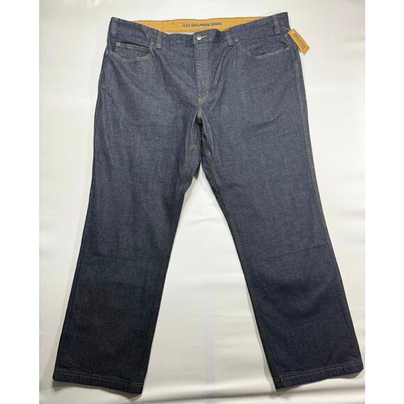 NWT Duluth Trading Co. Men's Flex Ballroom Straight Leg Jeans - 46x32 (47x32) - Picture 1 of 6